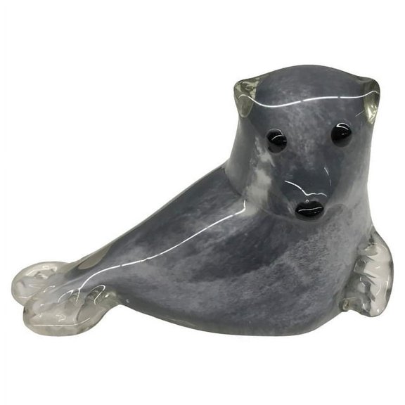 Enchanting Glass Seal Figurine: A Captivating Addition to Your Collection