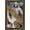 Bronze Framed Version, variant on Marvel Moon Knight - Card Wall Poster, 22.375" x 34" Framed