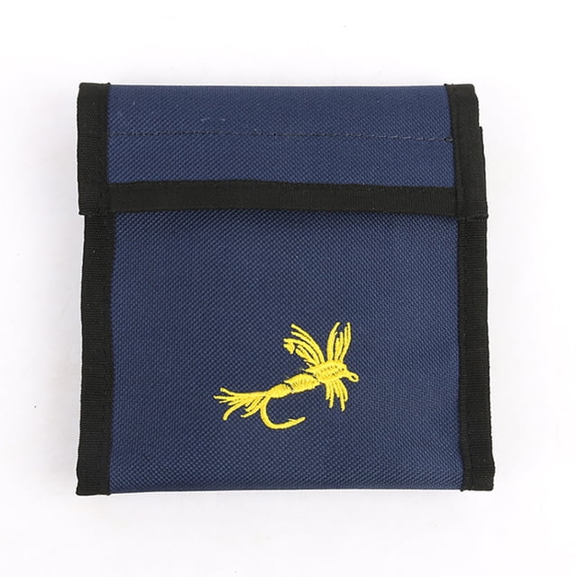 Yuarrent Elastic Fishing Line Bag Storage Pouch Gear Leader Fishing Tapered Case Fly Holder Wear-resistant Organizer Reusable Wallet Type2