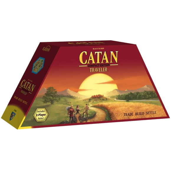 CATAN Board Game Traveler Edition | Family Board Game | Board Game for Adults and Family | Adventure Board Game | Ages 10+ | For 3 to 4 play