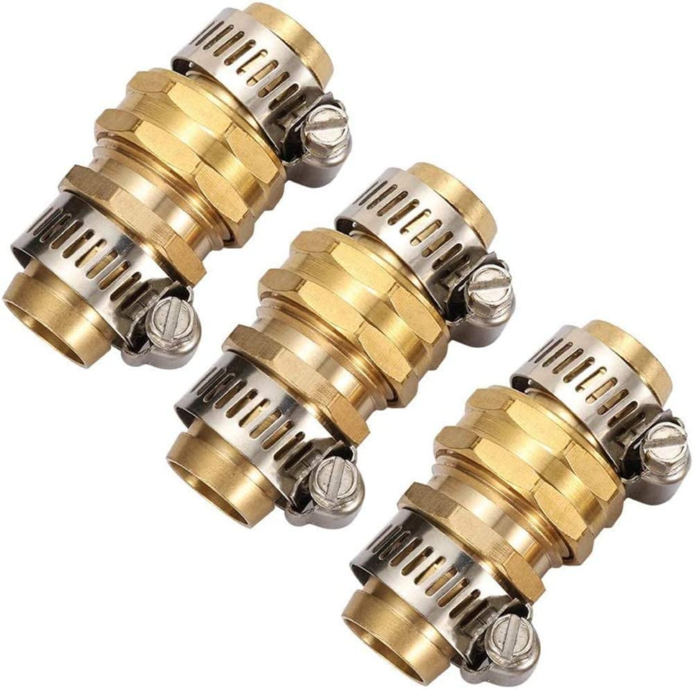 3Sets Of Connectors For Garden Water Hose Expanding Female Male Repair Kit " 