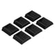 thumbnail image 5 of posavasos de goma para muebles, topes de cama, posavasos para cama, silla, armario, sofá, armario, color negro., 5 of 14
