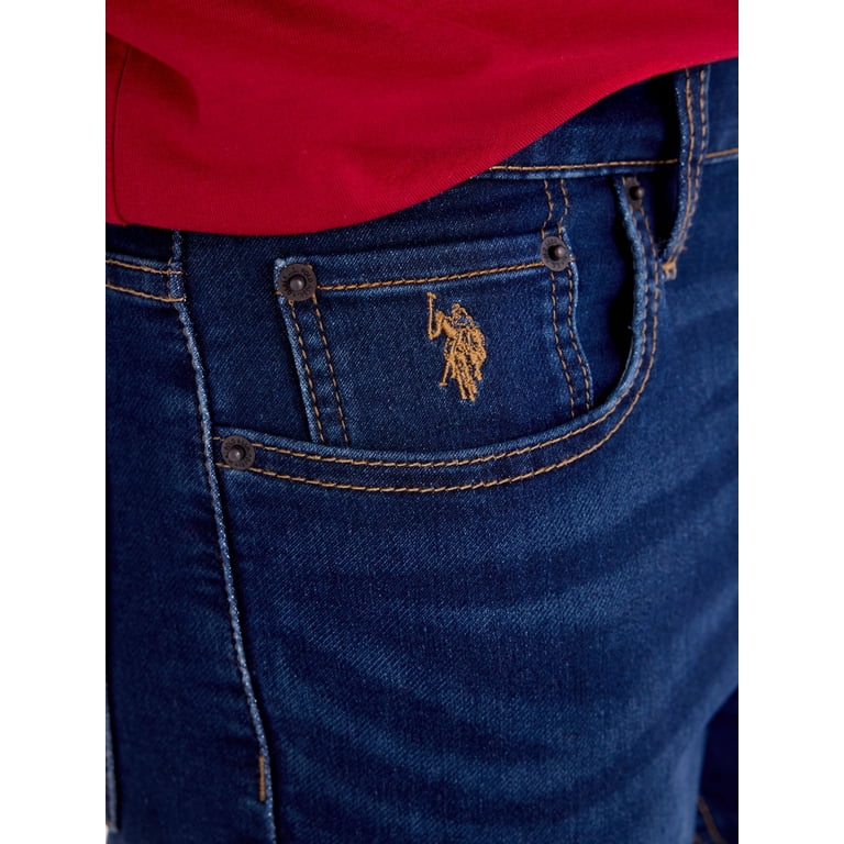U.S. Polo Assn. Men's Slim Straight Knit Denim Jean photo 5