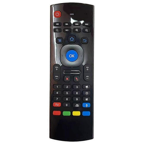 MX3 para Android TV Box Air Mouse RF Wireless Keyboard Voice Control remoto