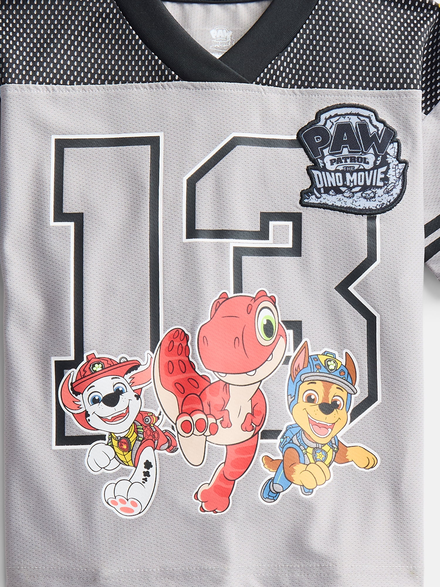 Paw Patrol Toddler Boys Short Sleeve Football Tee and Shorts Set, 2 Piece, Sizes 12M-5T