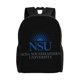 thumbnail image 1 of Mochila para portátil con el logotipo de la Universidad Nova Southeastern, bolso de viaje, informal, para la universidad, mochila negra para el trabajo y los negocios, regalo para hombres y mujeres, 1 of 5