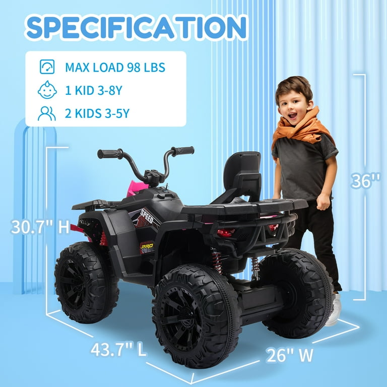 Kids 24 volt 4 wheeler 2025