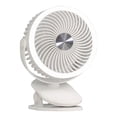 thumbnail image 2 of Dopebox Silent Table Fan Travel Fan, Handfan Portable Fan, Usb Rechargeable Fan, Battery Powered Portable Fan, Indoor or Outdoor (White), 2 of 6