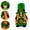 B, variant on Pgyong St. Patrick's Day Gnomes Decorations, Irish Faceless Doll with Hat, Soft Fluff & Knitted Fabric, Festive Home Decor for Living Room Bedroom Party