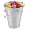 thumbnail image 4 of Cubos de Metal Galvanizado con Asa (16 Unidades), Ideales para Balcones, Jardines, Patios, Oficinas y Fiestas., 4 of 5