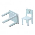 thumbnail image 2 of Kids play furniture set - 3Pcs table and chairs, 2 of 2