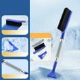 thumbnail image 7 of Car Snow Shovel,Multifunctional Snow Scraper,ABS High-Strength Material,EVA Foam Handle,Aluminum Rod Inside,Shovel And Sweep Combination,Remove Snow Frost From Cars Bicycles Windows,Car Cleaning Tool, 7 of 7