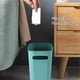 thumbnail image 3 of Cubo de basura Matsuzay de plástico sin tapa Negro, 3 of 6