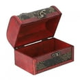 thumbnail image 3 of Joyero cuadrado vintage Jadeshay Madera Uva dorada A, 3 of 8