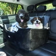 thumbnail image 1 of PALAMIL Dog Car Booster Seat for Large/Medium Dogs or 2 Small Dogs, Waterproof Elevated Pet Car Seat with Thick Cushion and Storage Pockets, Black/Grey, 1 of 6