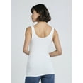 thumbnail image 5 of Time and Tru Women's Rib Tank Top, Sizes XS-XXXL, 5 of 7