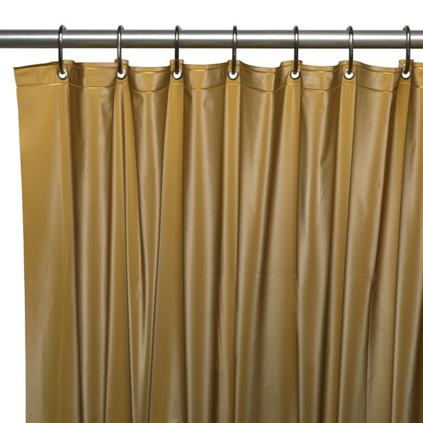 8 Gauge Vinyl Shower Curtain Liner, Large Shower Curtains Uk