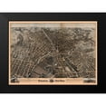 thumbnail image 2 of Bailey 18x14 Black Modern Framed Museum Art Print Titled - Syracuse New York - Bailey 1874, 2 of 5