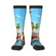 thumbnail image 1 of Fotbe Playful Hedgehog Forest Pond Calcetas Divertidas Estampadas para Hombre y Mujer, Calcetas de Algodón hasta la Rodilla para Caminar, Correr, Enfermería y Embarazo, 1 of 6