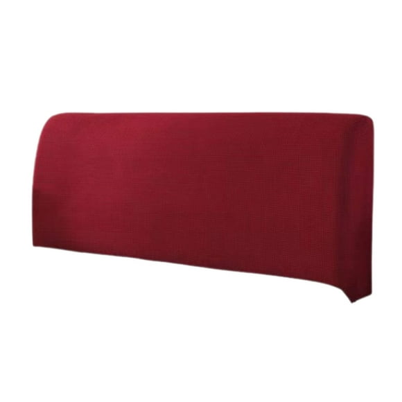 Becaristey Housse de Protection Anti-Poussière pour Tête de Lit Propre et Élégante Fibre de Polyester Super Douce Bordeaux