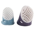 thumbnail image 1 of 2 protectores de dedos de silicona para dedal, accesorios para manualidades de acolchado, 1 of 14