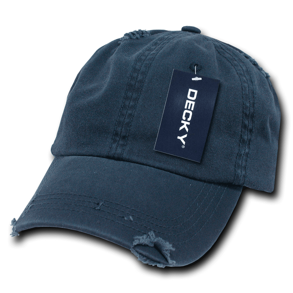 frayed baseball caps