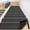 Black, variant on Peel and Sticker Stair Treads Non Slip for Wooden Steps Indoor, 15 Pack Rubber Backed Stair Pads Rug, Removable Staircase Mats Step Cover, Khaki