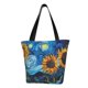 thumbnail image 1 of Disketp Starry Night Sunflower Field Bolsa de Hombro Casual para Mujer, Bolso Cruzado para Compras, Viajes y Uso Diario, 1 of 6