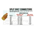 thumbnail image 2 of 2H SPLIT BOLT CONNECTOR BY PREMISA™ FOR 2-6 AWG SOLID CU CONDUCTORS UL LISTED - 10 (TEN PACK), 2 of 5