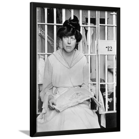 Burns Framed Print - Lucy Burns (1879-1966) Framed Print Wall Art