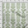 thumbnail image 3 of oneOone Silk Tabby Light Green Fabric Aztech Fabric For Sewing Printed Craft Fabric By The Yard 42 Inch Wide, 3 of 4