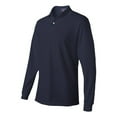 thumbnail image 3 of Jerzees 437ML Men's 5.6 oz 50/50 Long-Sleeve Jersey Polo with SpotShield, 3 of 4