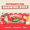 thumbnail image 6 of Danimals Smoothie Strawberry and Birthday Cake Low Fat Dairy Drink Smoothie Bottles Multi-Pack, 3.1 fl oz, 12 Count​, 6 of 16