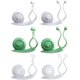 thumbnail image 1 of Plant Climbing Wall Fixture Clips, Self Adhesive Vine Fixer Wall Hook, Fixture Wall Sticky Hook Vines Fixing Clip Vines Holder (3set (30pcs), Color As, 1 of 5