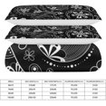 thumbnail image 2 of HAHDAXIA Paisley Bedding Solid Comforter Set for All Seasons,3 Pieces(1 Comforter+2 Pillowcases),Soft Microfiber Bedding Set Full(79"x90"), 2 of 7