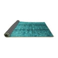 thumbnail image 2 of Ahgly Company Indoor Rectangle Oriental Turquoise Blue Industrial Area Rugs, 7' x 9', 2 of 4