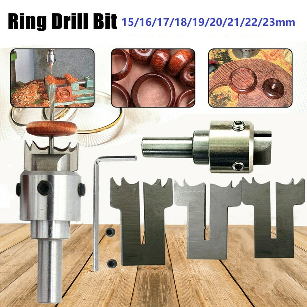 Wooden Thick Ring Maker Set Steel Wood Bead Drill Bit Household DIY Tools for Making Personalized Wooden Rings and Jewelry Walmart