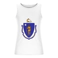 thumbnail image 3 of Njoeus Tank Tops Mens Summer Casual Gym Workout Tank Tops Novelty Print Graphic Tees for Men Big & Tall Sleeveless Beach Shirts S-4XL (Massachusetts), 3 of 4