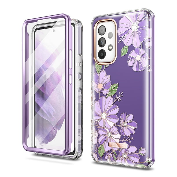 SURITCH Samsung Galaxy A53 5g Case, Builtin Screen Protector Full Body