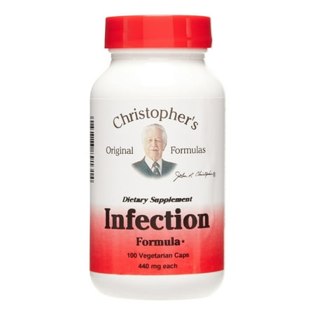 Dr. Christopher's Original Formulas Infection Formula Capsules, 100 (Best Remedy For Eye Infection)