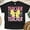 Black, variant on Colorful Teacher Icons Shirt – Books, Pencils, Apples and Bows Tee, Dark Heather, Size L