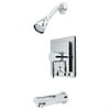 Kingston Brass Kb86510Dl Tub-Shower Faucet With Diverter - Polished Chrome Finish