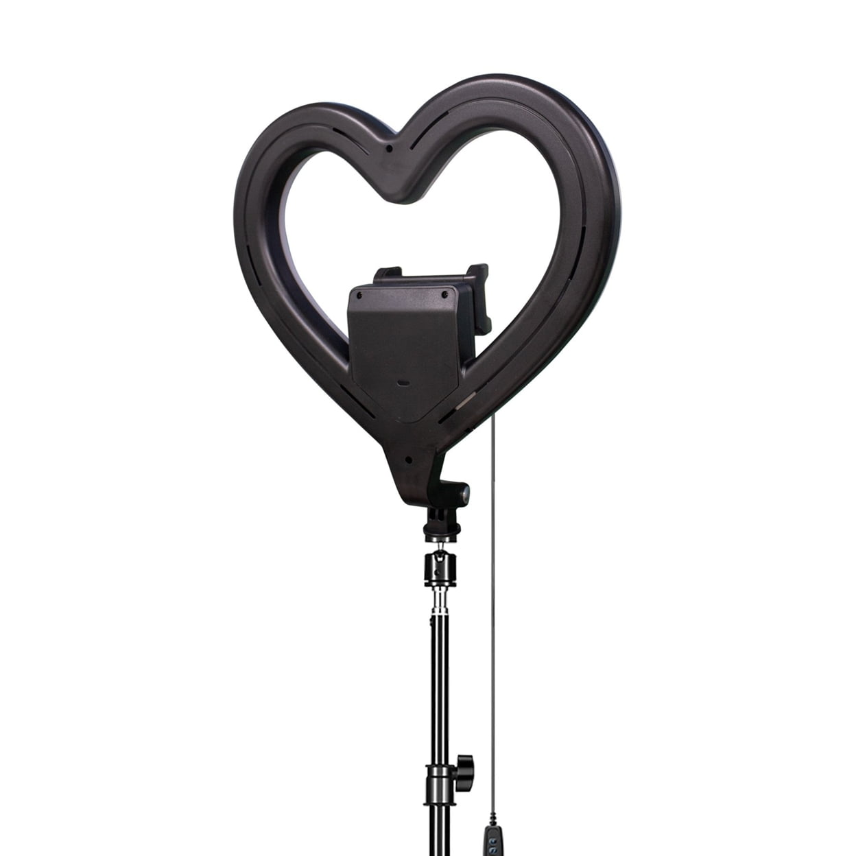 Supersonic SC2330RGB 10 inch Heart Shaped RGB Selfie Ring Light