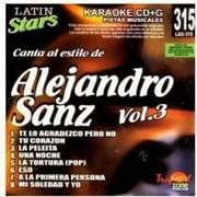 Karaoke: Alejandro Sanz, Vol. 3: Latin Stars Karaoke