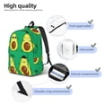 thumbnail image 3 of Rocae Cartoon Fruit 1 for Durable Canvas Backpack Leisure Large Bag Travel Rucksack Multi-function Backpack Small, 3 of 8