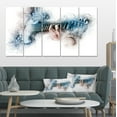 thumbnail image 1 of Design Art - Homme Jouant de la Guitare Aquarelle, 1 of 3