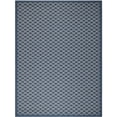 thumbnail image 1 of Safavieh Courtyard Navy Indoor Outdoor Rug - 8' x 11', 1 of 5