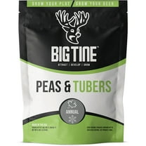 Big Tine Advantage Peas & Tubers Food Plot Seed, Deer Hunting Attractant, 8 lb Fall/Winter Mix