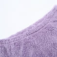 thumbnail image 6 of BYHONG Women's Autumn and Winter Flannel Robe Three Piece Suit European and Sexy Pajamas Home Clothes Thickened Women 2 Pajama Sets for Women 2 Piece Purple S, 6 of 8