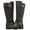 Black-19YY01, variant on GLOBALWIN Women's Brown Quilted Knee-High Fall Winter Fashion Riding Boots 9.5M